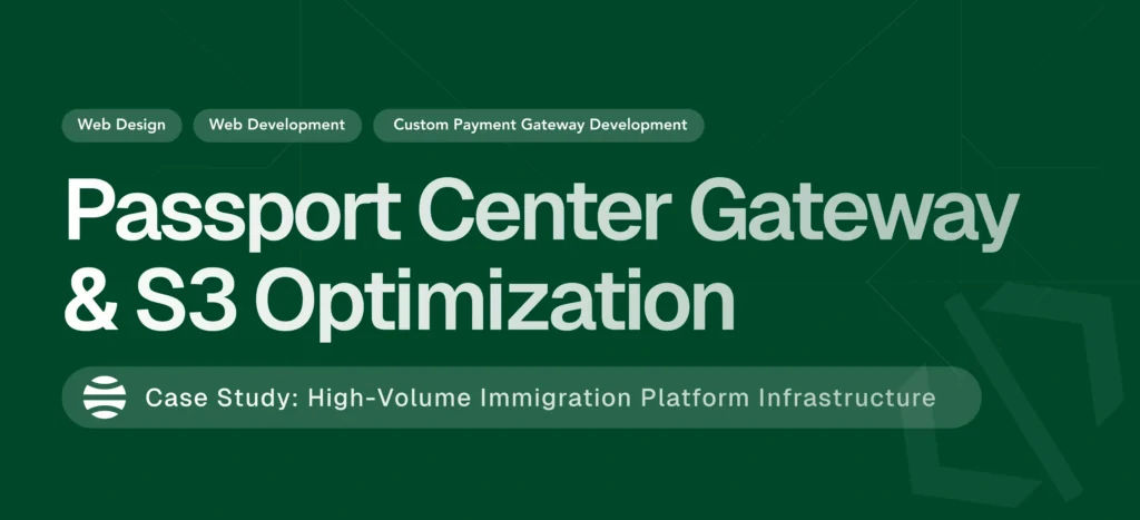 My Passport Center – Immigration Platform with Secure Payment Infrastructure